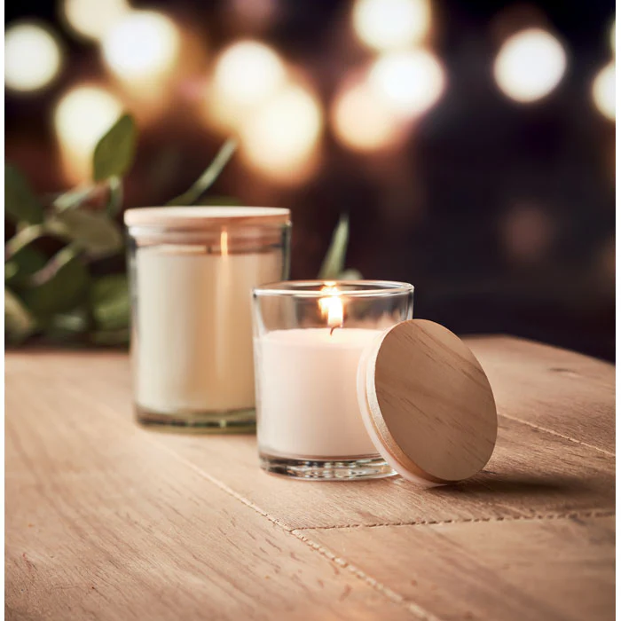Vanilla fragranced candle 7cm - Image 3