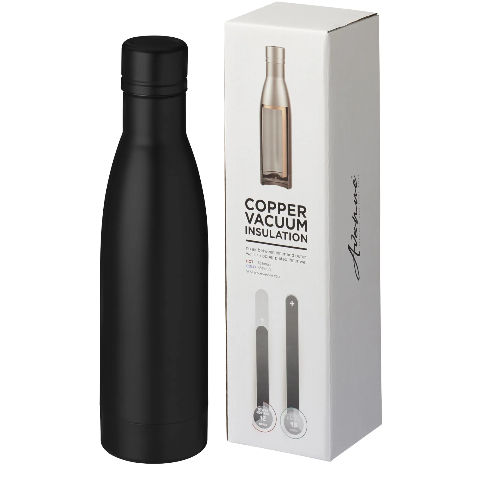 Vasa 500 ml copper vacuum insulated water bottle - Image 5