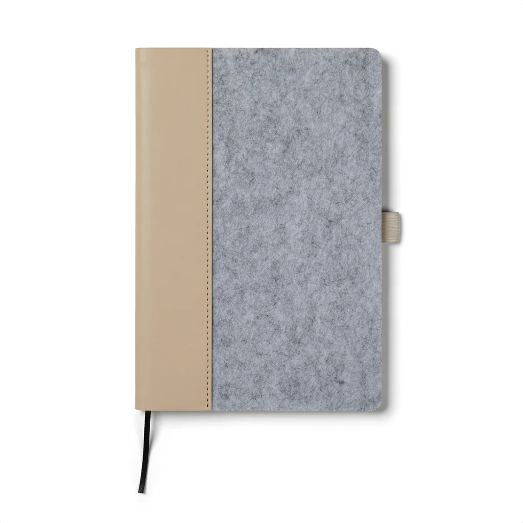 VINGA Albon GRS recycled felt notebook - Image 5
