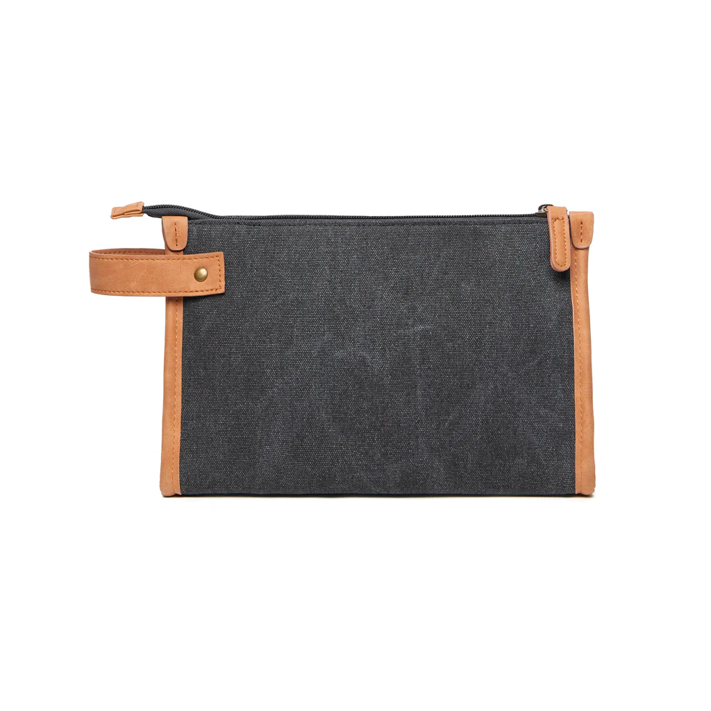 VINGA Bosler GRS recycled canvas toiletry bag - Image 7