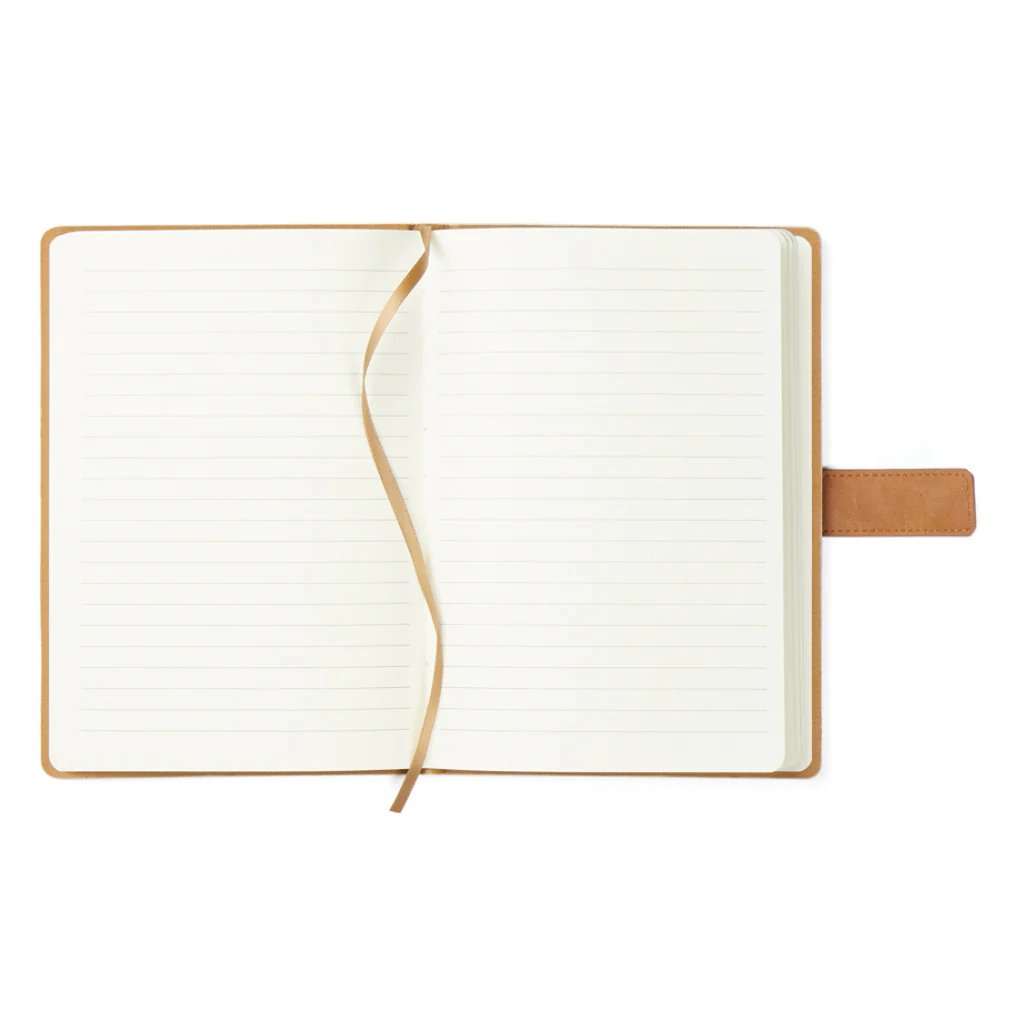 Vinga Bosler Recycled Paper Notebook Black - Image 3