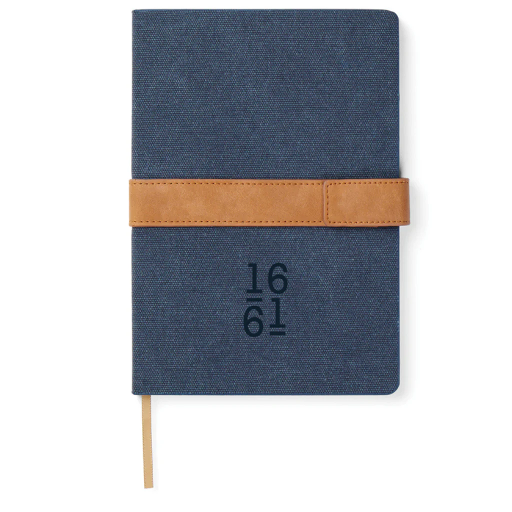 Vinga Bosler Recycled Paper Notebook Black - Image 4