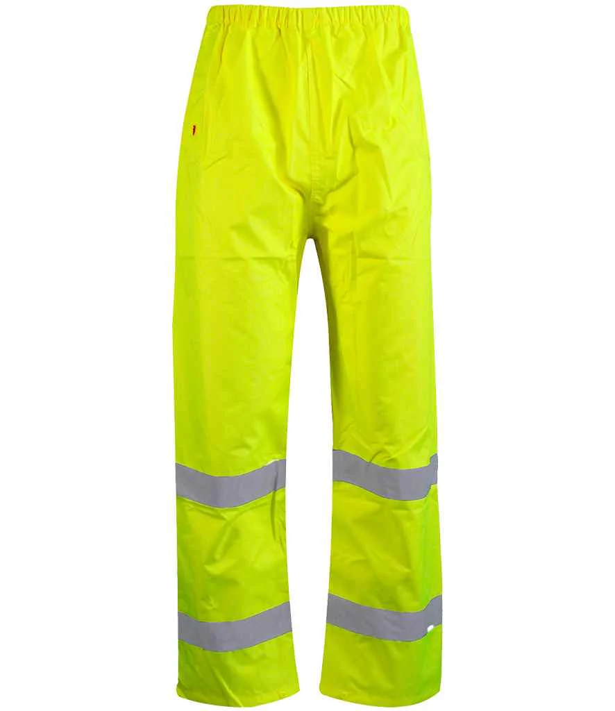 Warrior Hi-Vis Overtrousers - Image 2