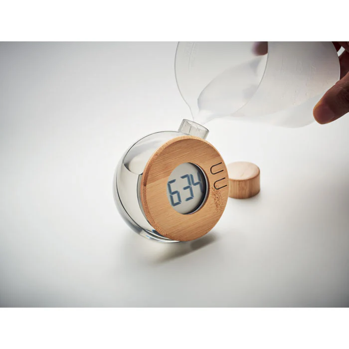 Water powered bamboo LCD clock - Image 5