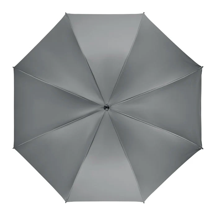 Windproof umbrella 27 inch Grey - Image 2