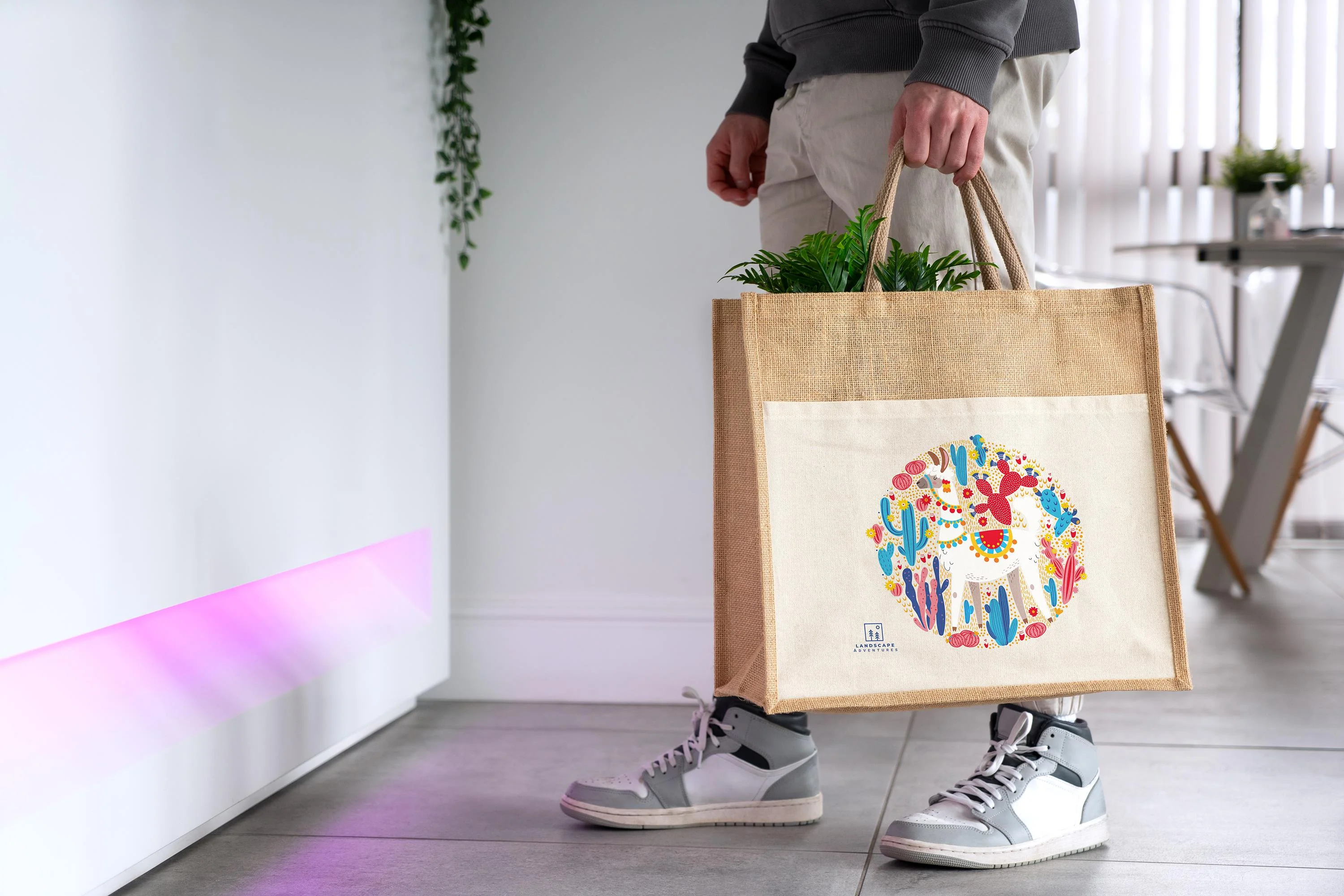 Windsor Jute Shopper - Image 3