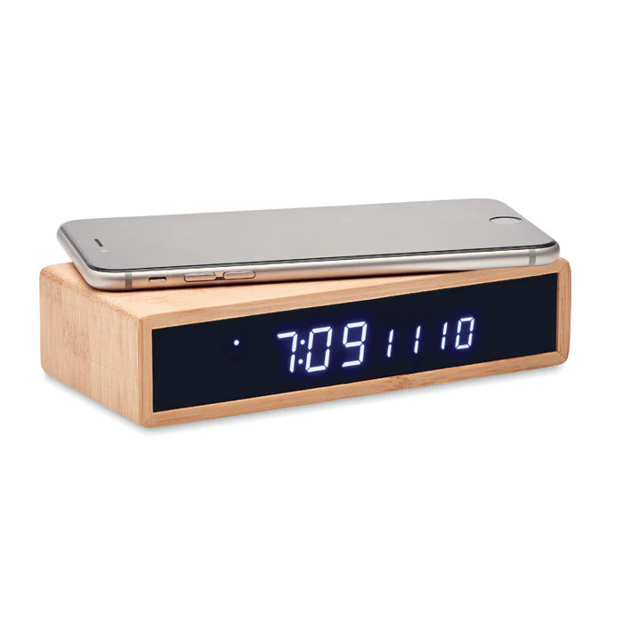 Wireless charger in bamboo 5W - Image 4