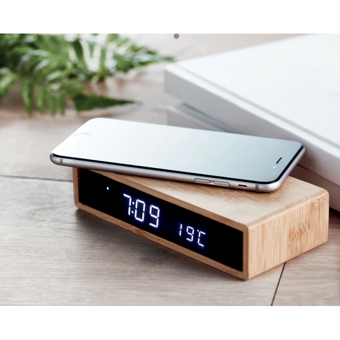 Wireless charger in bamboo 5W - Image 7