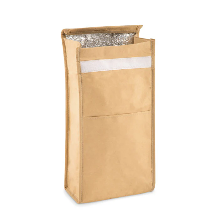 Woven paper 3L lunch bag - Image 5