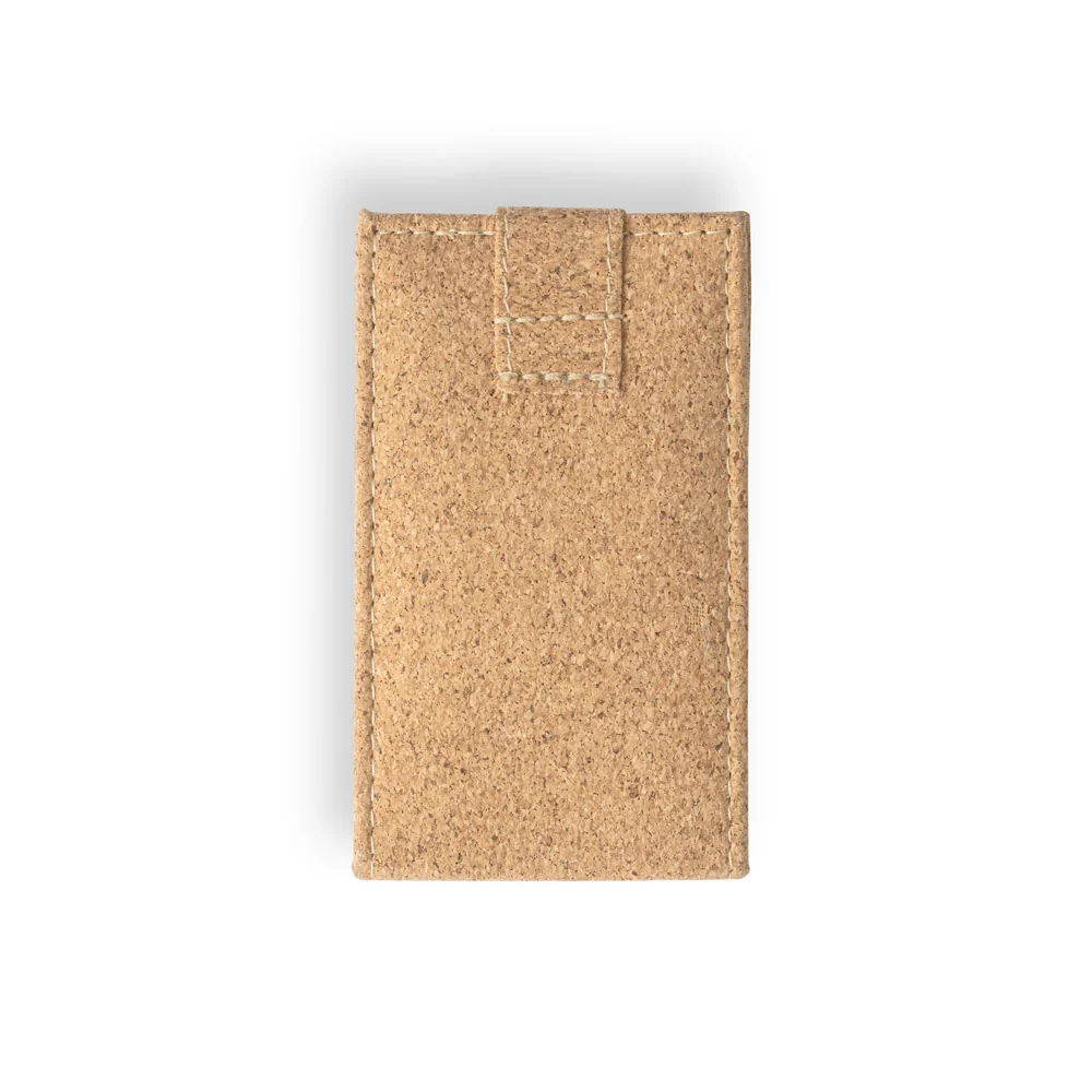 ZENA. Stainless steel manicure set in cork pouch - Image 2